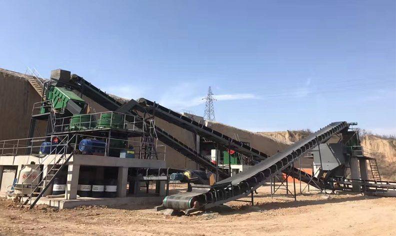 150 t/h River Stone Crushing Plant in Indonesia